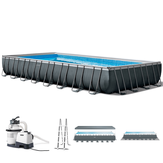 Intex Ultra XTR Frame 26374NP – 975x488x132 cm – Piscina desmontable