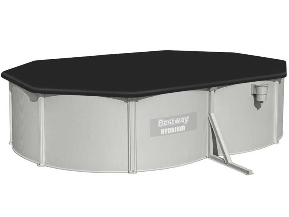 Bestway Hydrium 56586 – 500 x 360 x 120 cm – Piscina ovalada