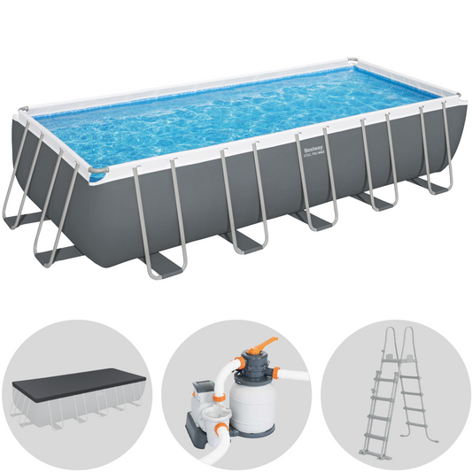 Bestway Power Steel 5612B – 640 x 274 x 132 cm – Piscina desmontable