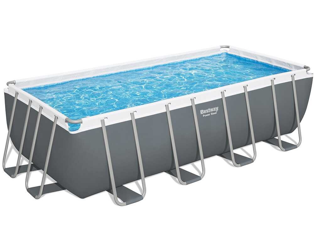 Bestway Power Steel 56671 – 488x244x122 cm – Piscina desmontable
