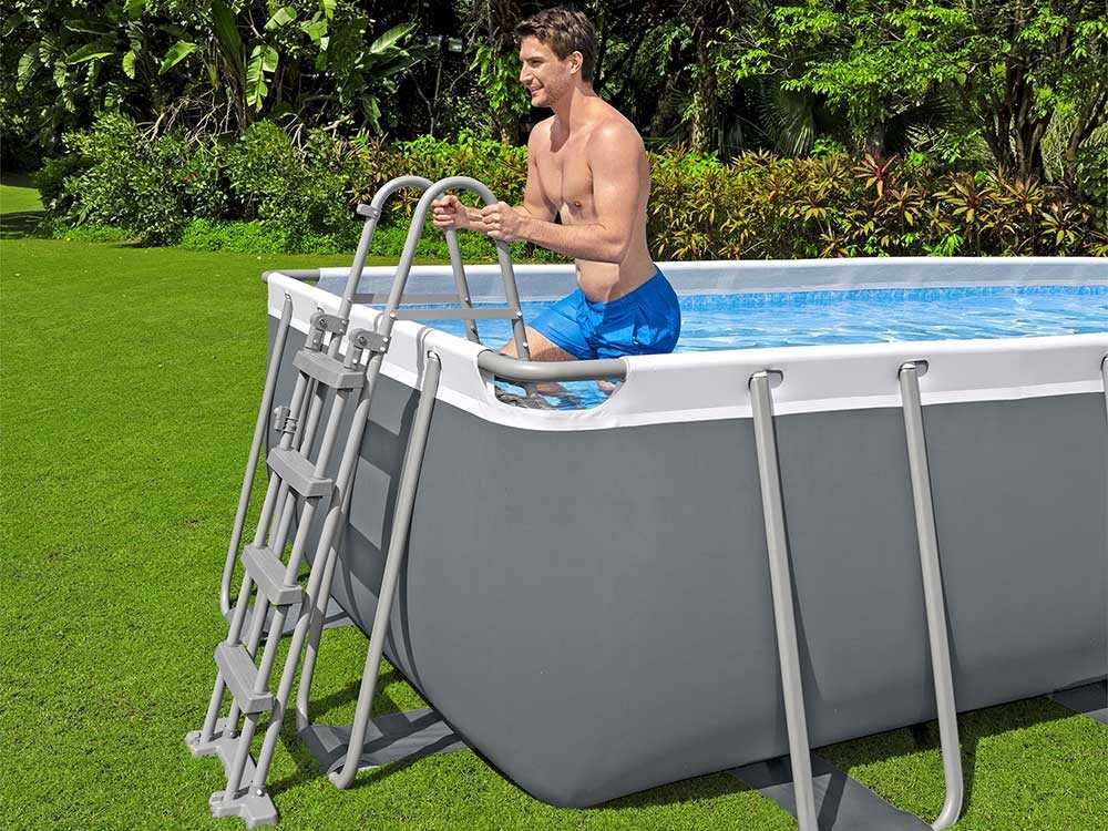 Bestway Power Steel 56671 – 488x244x122 cm – Piscina desmontable