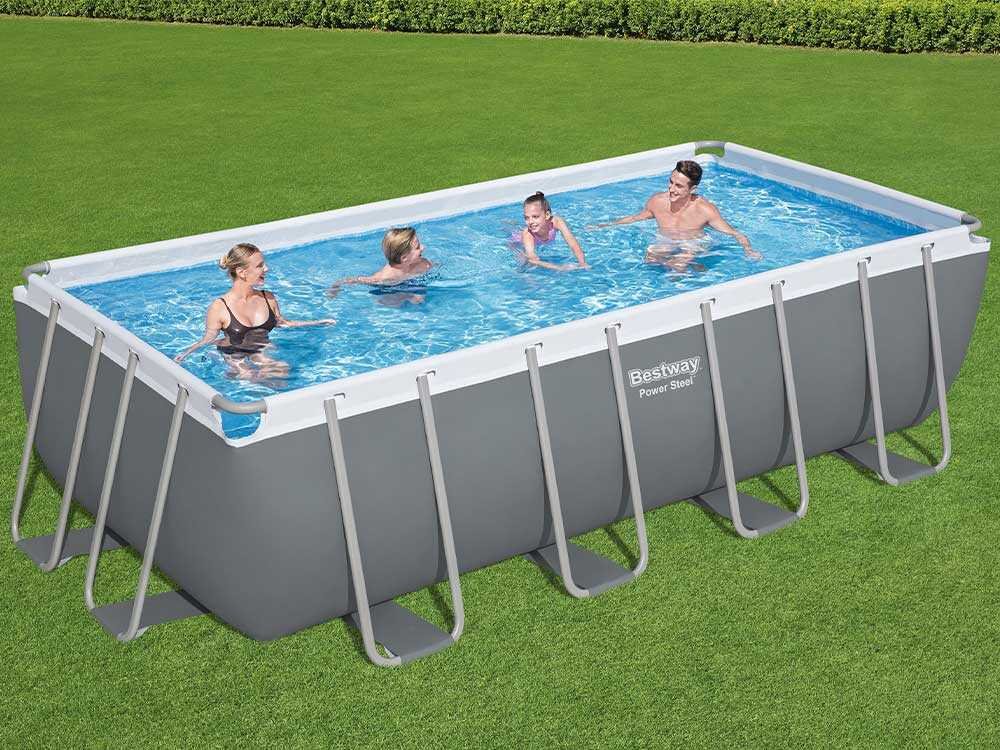 Bestway Power Steel 56671 – 488x244x122 cm – Piscina desmontable