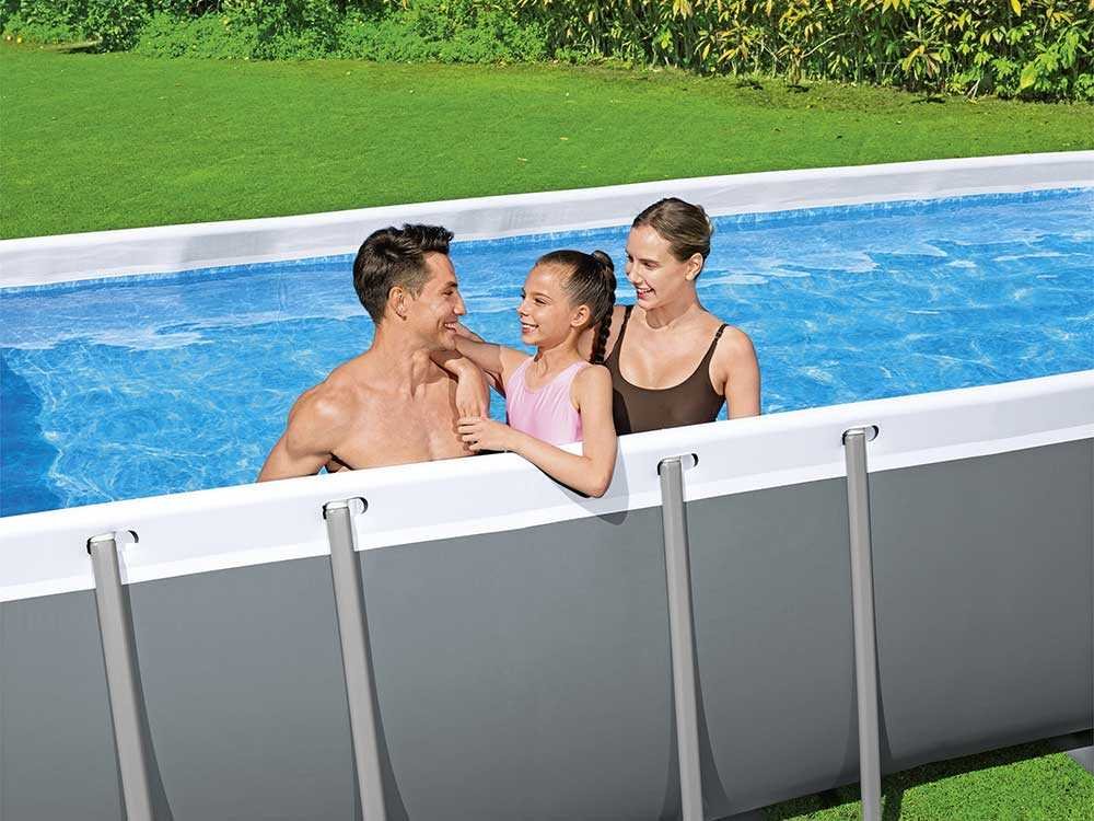 Bestway Power Steel 56671 – 488x244x122 cm – Piscina desmontable