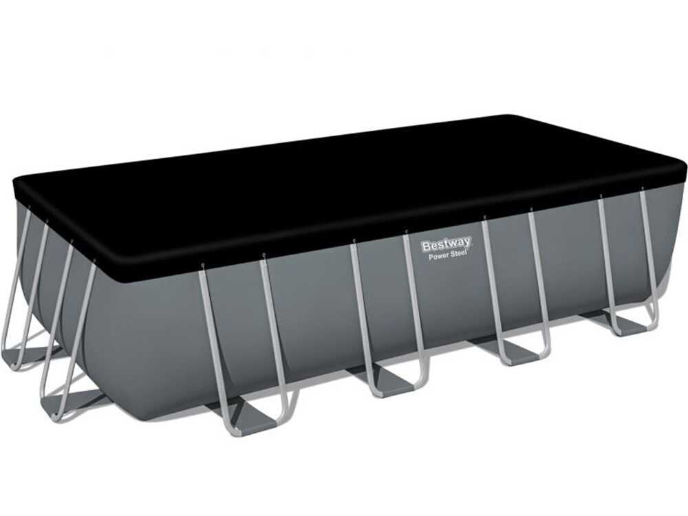 Bestway Power Steel 56671 – 488x244x122 cm – Piscina desmontable