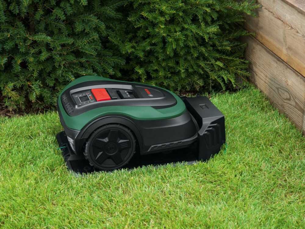 Bosch Indego XS 300 – Robot Cortacésped – Con Batería de Litio 18 V