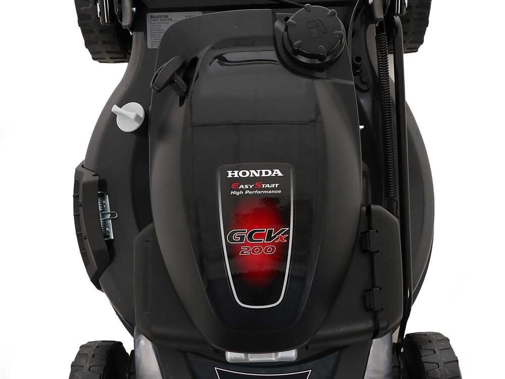 Cortacésped autopropulsado Blackstone SP530 H Deluxe – 4 en 1 – motor Honda GCVX200