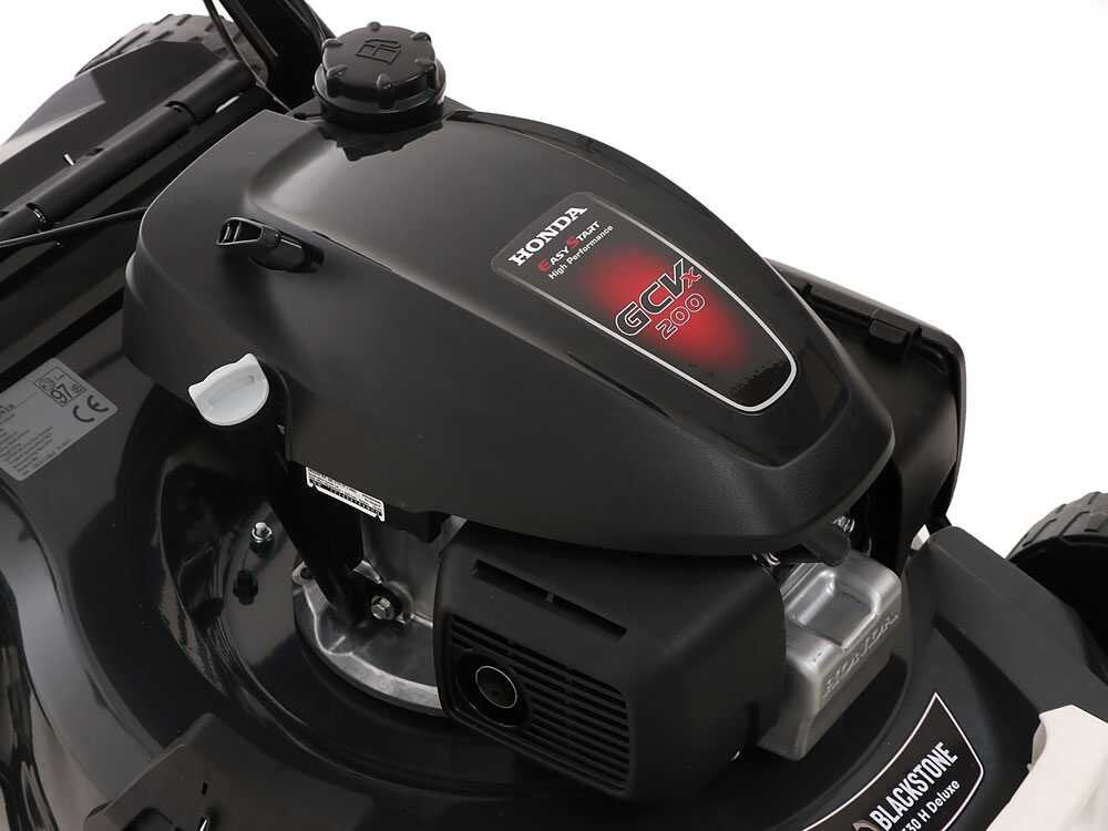 Cortacésped autopropulsado Blackstone SP530 H Deluxe – 4 en 1 – motor Honda GCVX200