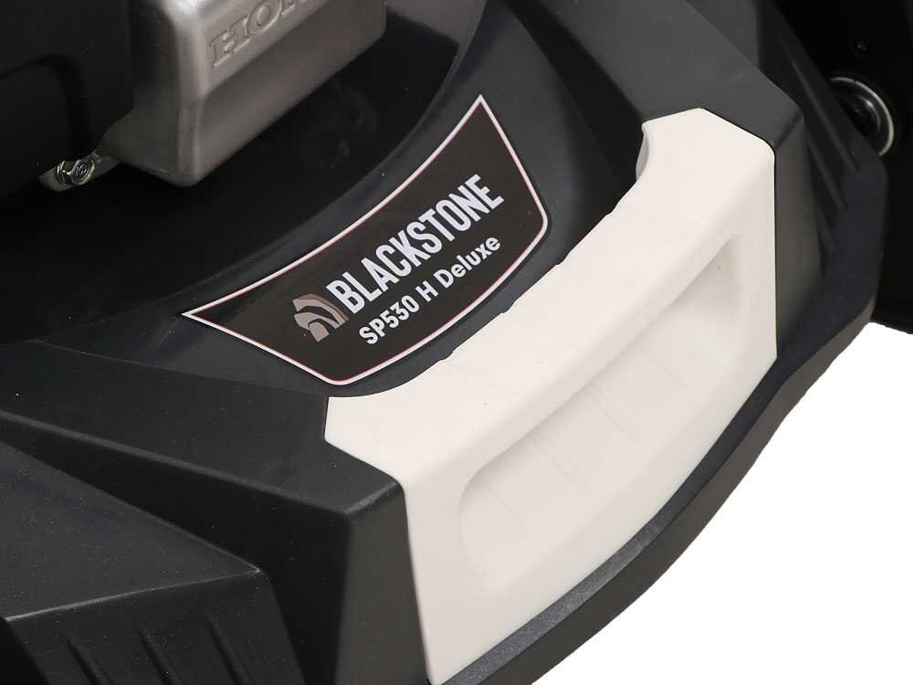 Cortacésped autopropulsado Blackstone SP530 H Deluxe – 4 en 1 – motor Honda GCVX200