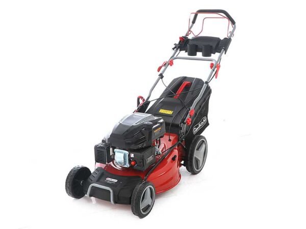 Cortacésped autopropulsado GeoTech Pro S53-225 BMSGW 224cc, 4 en 1, cuchilla de 53 cm