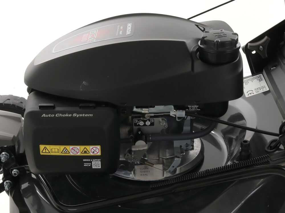 Cortacésped de gasolina Blackstone SP-4X 510 H200 – con ruedas pivotantes y motor HONDA GCV200