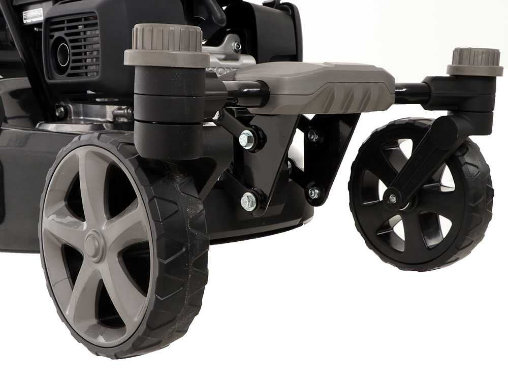Cortacésped de gasolina Blackstone SP-4X 510 H200 – con ruedas pivotantes y motor HONDA GCV200