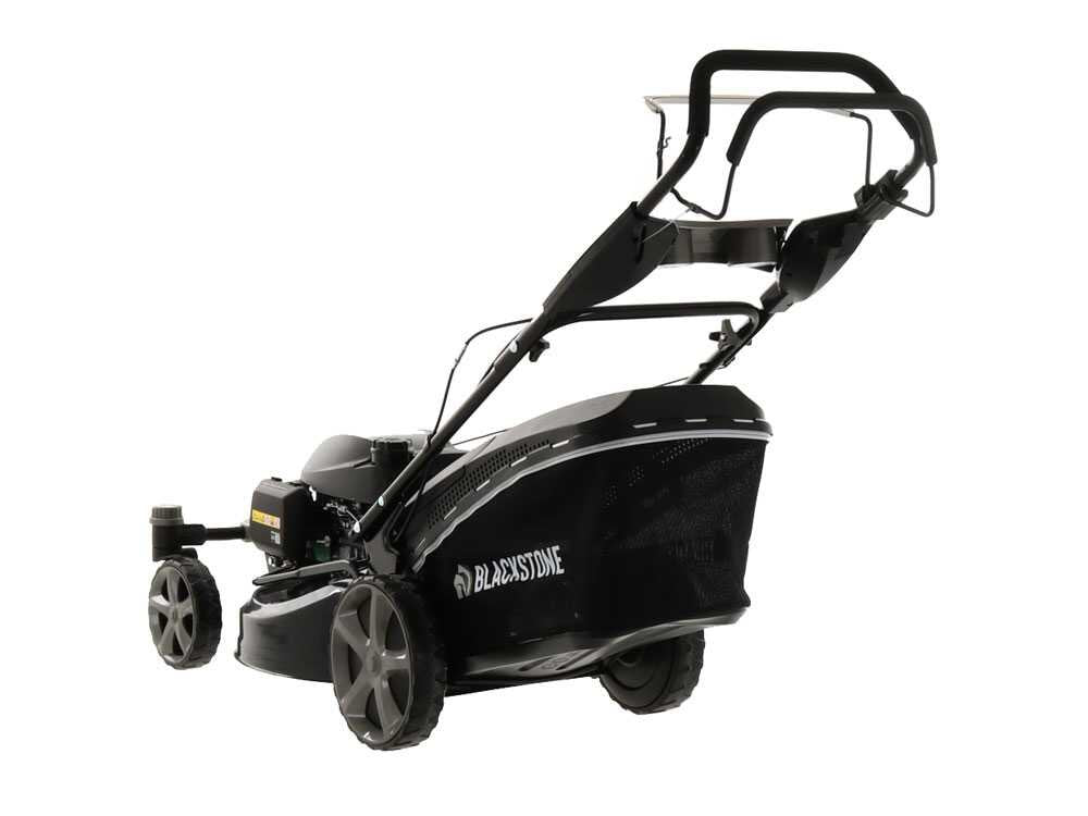 Cortacésped de gasolina Blackstone SP-4X 510 H200 – con ruedas pivotantes y motor HONDA GCV200