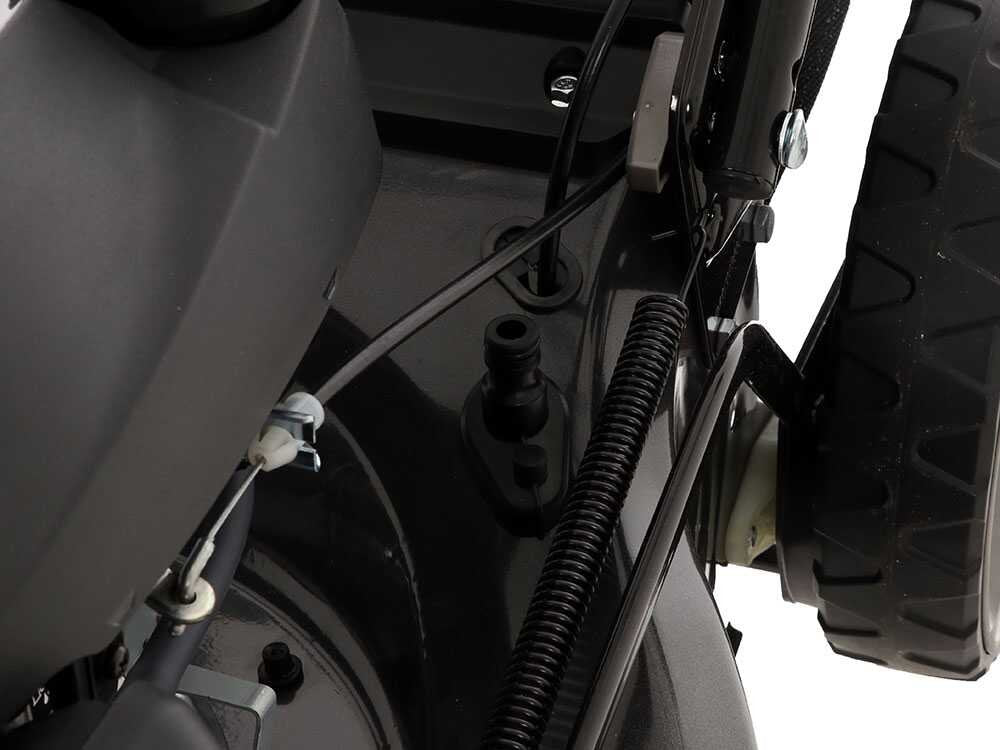 Cortacésped de gasolina Blackstone SP-4X 510 H200 – con ruedas pivotantes y motor HONDA GCV200