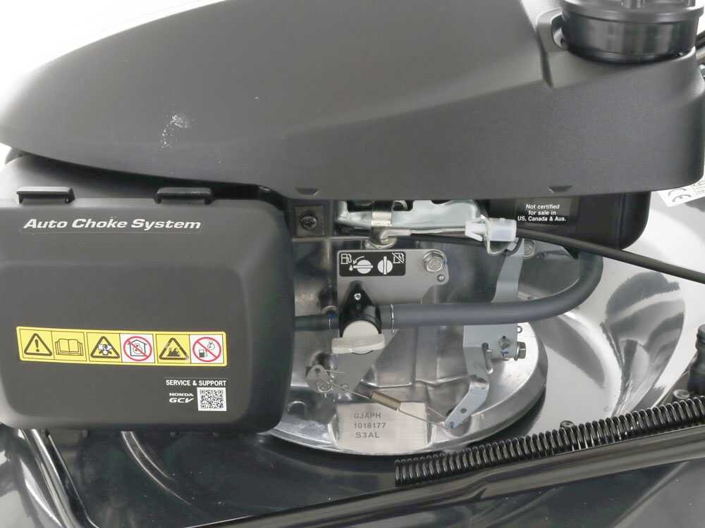 Cortacésped de gasolina Blackstone SP-4X 510 H200 – con ruedas pivotantes y motor HONDA GCV200