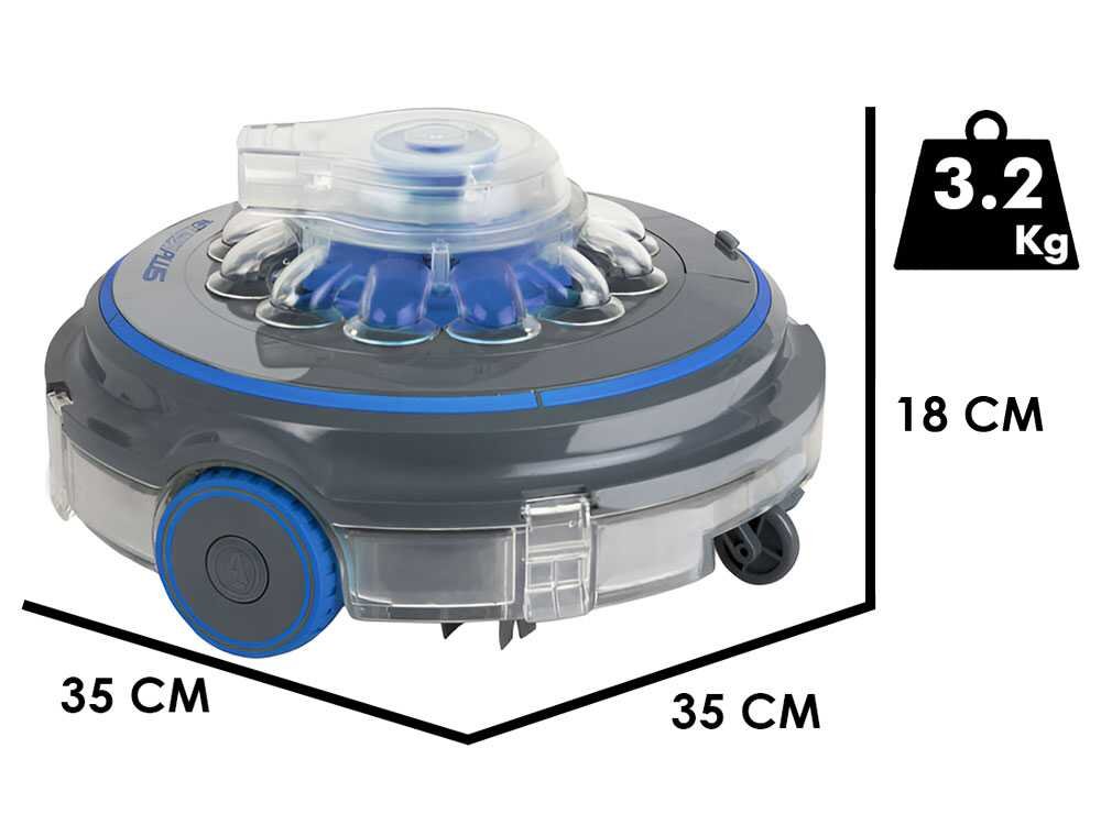 GRE WET RUNNER PLUS – Robot Limpiador a Batería