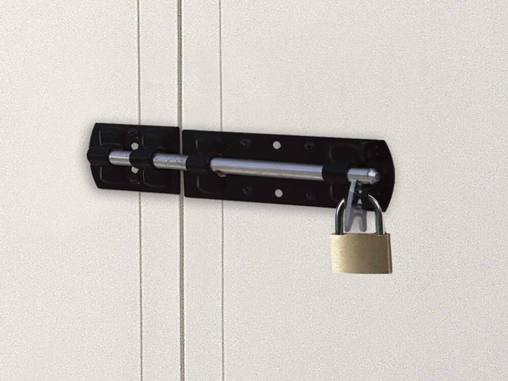 Garofalo Urban 200 – Caseta de jardín – Con puerta de doble hoja – 202,5 x 162,5 x 216 cm