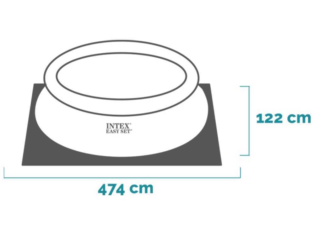 Intex Easy Set 26168NP – Ø457×122 cm – Piscina Hinchable