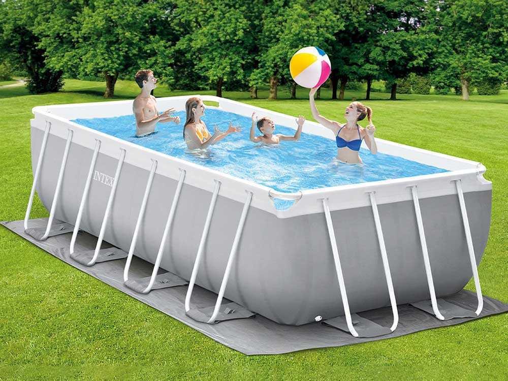 Intex Prisma Frame 26792NP – 488x244x107 cm – Piscina desmontable
