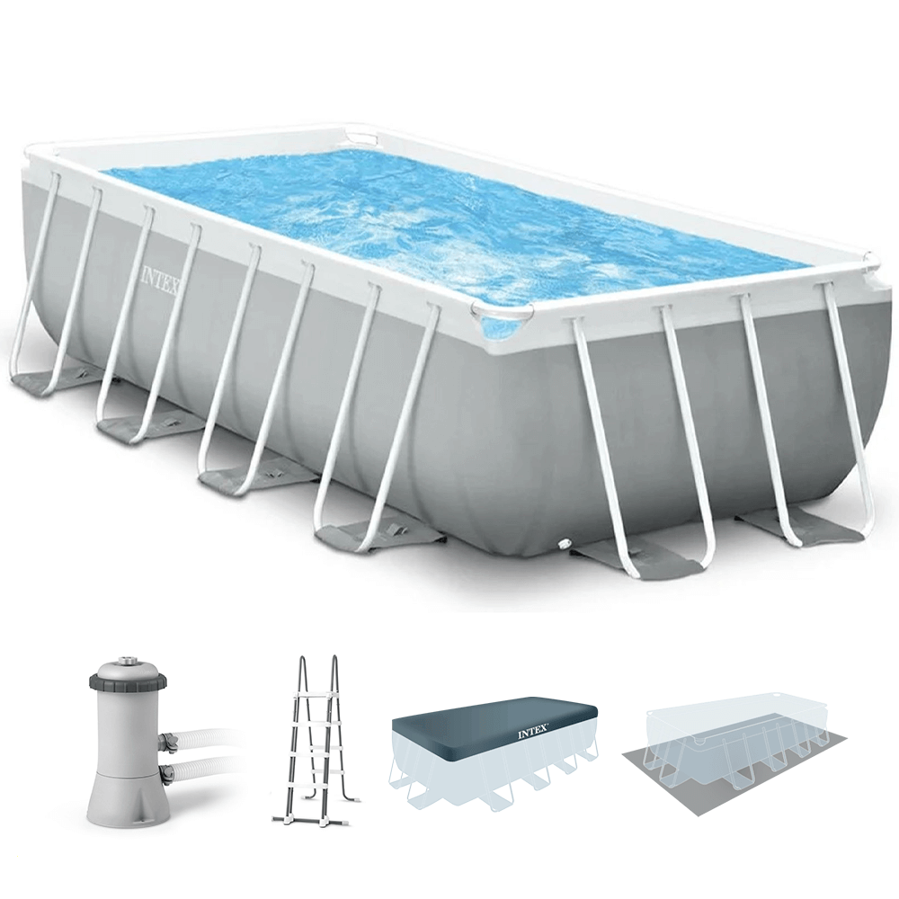 Intex Prisma Frame 26792NP – 488x244x107 cm – Piscina desmontable