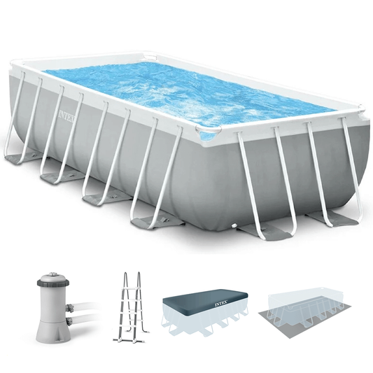 Intex Prisma Frame 26792NP – 488x244x107 cm – Piscina desmontable