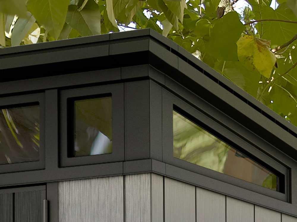 Keter Artisan gris – Caseta de jardín – Con puerta de dos hojas – 277x218x226 cm