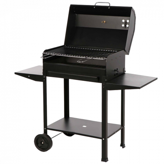 Mille Ercole Large – Barbacoa de carbón de hierro artesanal – 67,5x37cm
