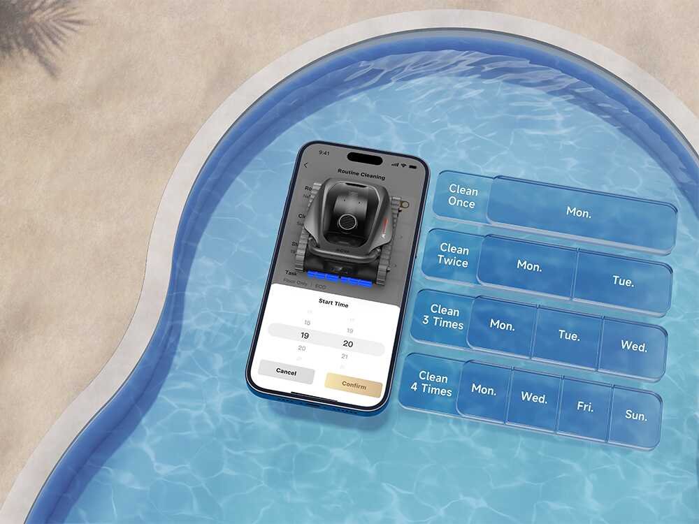 Mova Diver A10 – Robot limpiador de batería – Control mediante aplicación