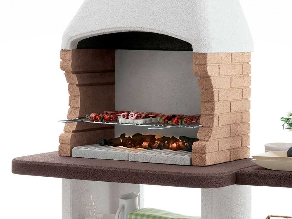 Palazzetti Jesolo 2 – Barbacoa de Obra Para Leña y Carbón