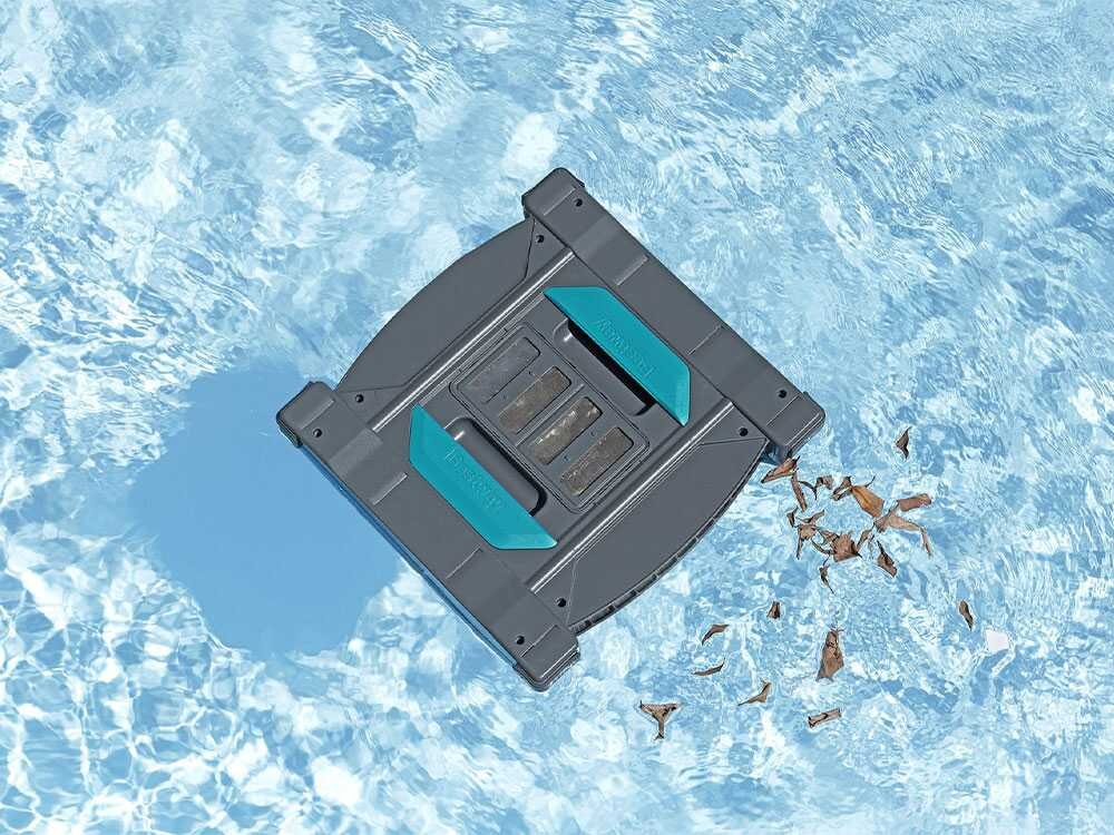 Robot limpiador de batería Bestway Aquatronix Pro G300 – Con skimmer integrado
