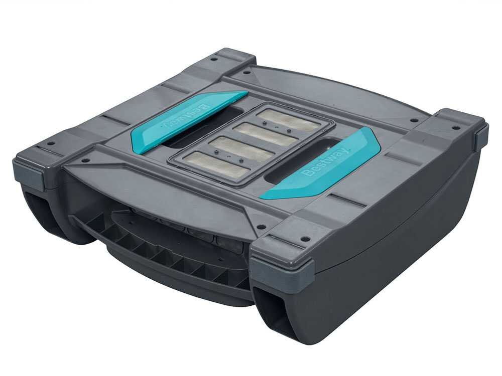 Robot limpiador de batería Bestway Aquatronix Pro G300 – Con skimmer integrado