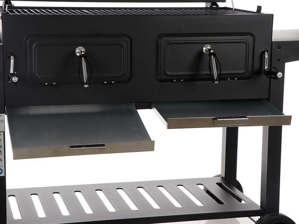RoyalFood CB 3500 XL – Barbacoa de carbón MAXI formato