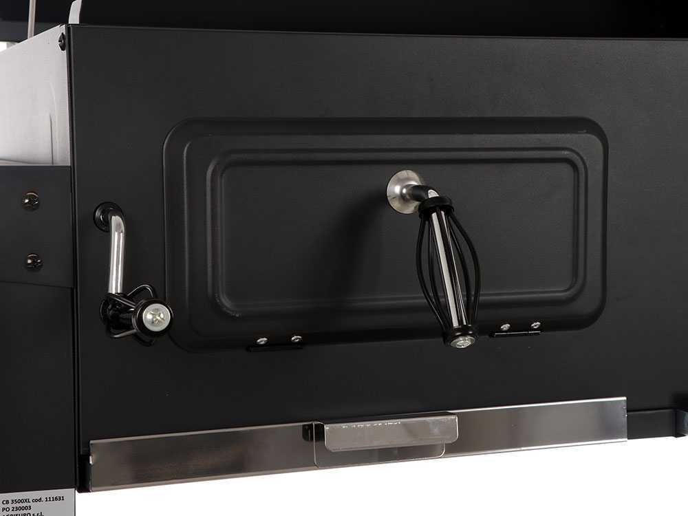RoyalFood CB 3500 XL – Barbacoa de carbón MAXI formato