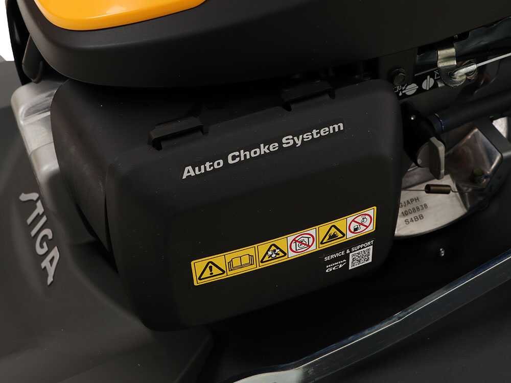 Stiga Combi 55 SQ H – Cortacésped de gasolina autopropulsado – Motor Honda GCVx200 – Corte de 53 cm