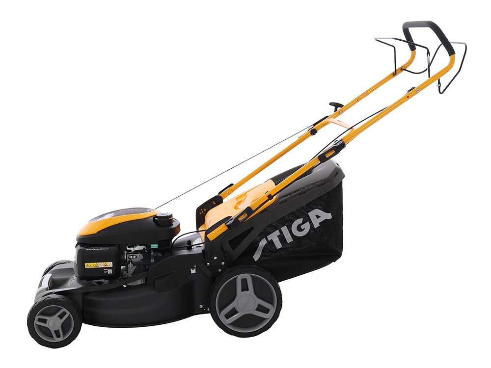 Stiga Combi 55 SQ H – Cortacésped de gasolina autopropulsado – Motor Honda GCVx200 – Corte de 53 cm
