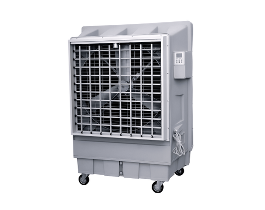 Ventilador evaporativo industrial bkt-18 700w 150 m² 96l