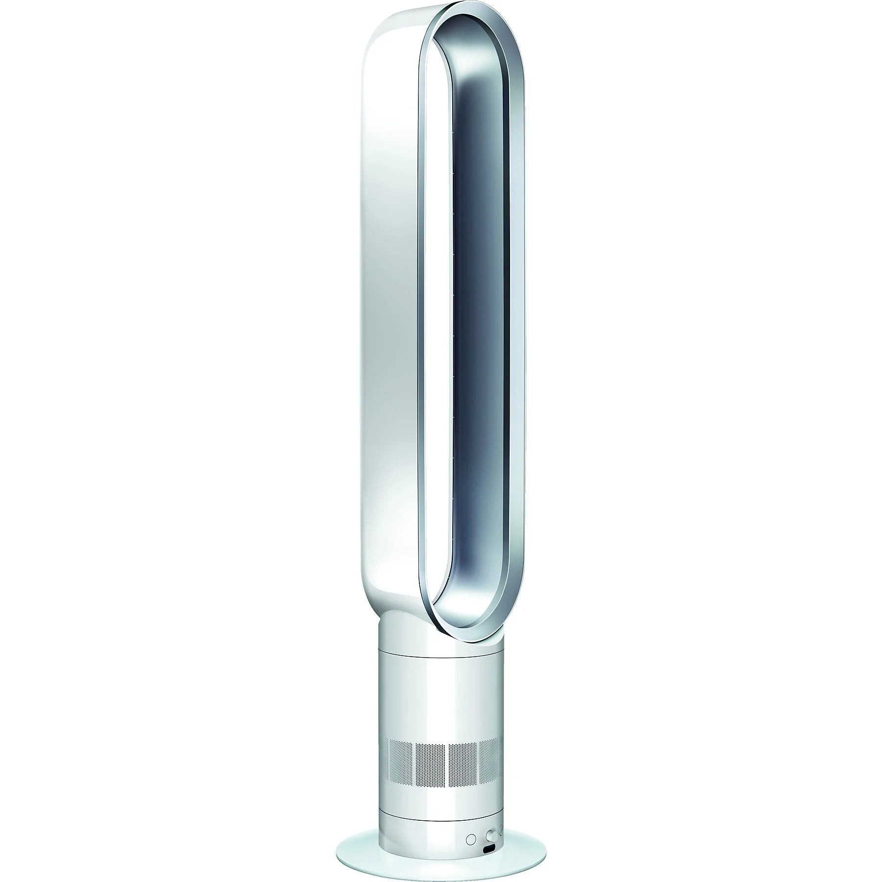 Ventilador sin aspas – Dyson Cool AM07, Seguro, Air Multiplier, Mando a distancia, Blanco