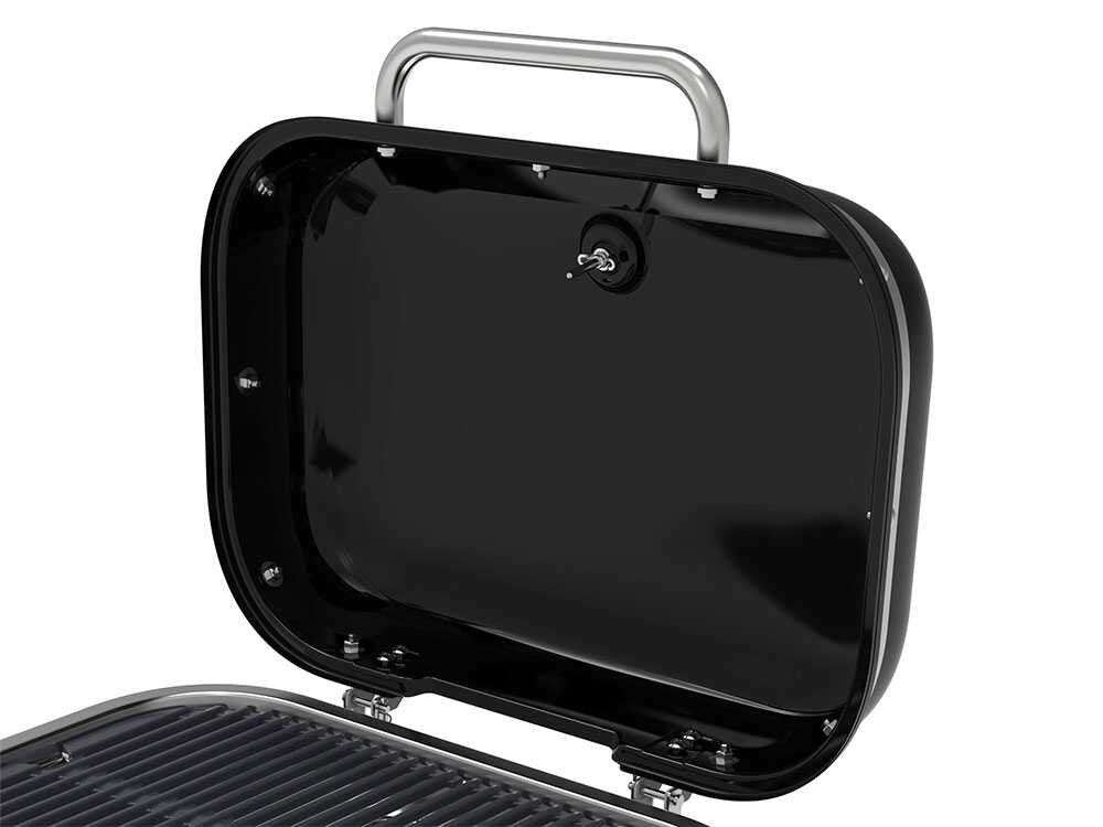 Weber Lumin Black 1502045 – Barbacoa eléctrica portátil – Parrilla 49 x 33 cm