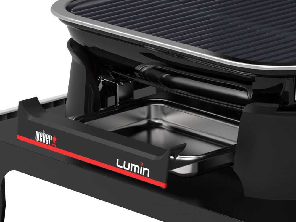 Weber Lumin Con Soporte 1501652 – Barbacoa Eléctrica Portátil