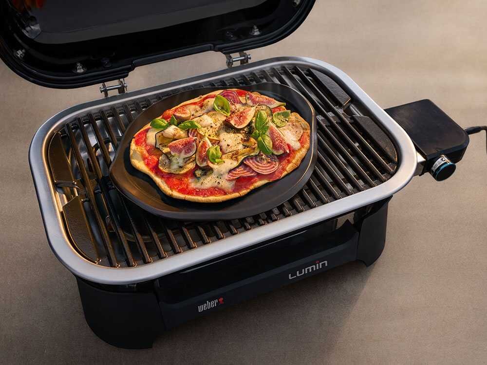Weber Lumin Red – Barbacoa Eléctrica Portátil