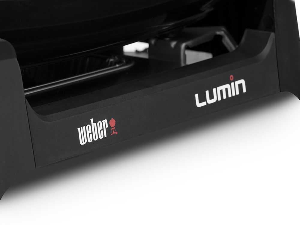 Weber Lumin Red – Barbacoa Eléctrica Portátil