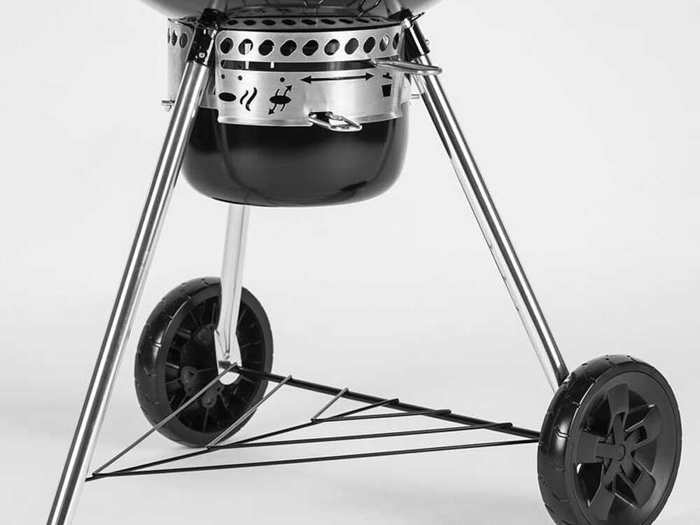 Weber Master Touch GBS E-5750 BLK – Barbacoa de carbón