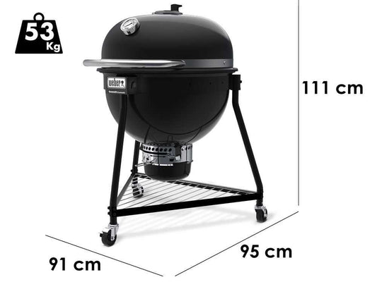 Weber Summit Kamado E6 -Barbacoa de carbón