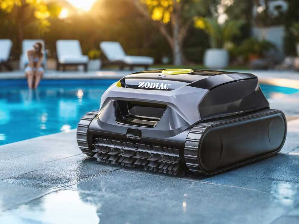 Zodiac Freedom Lite – Robot limpiador de piscinas de batería – Control mediante aplicación