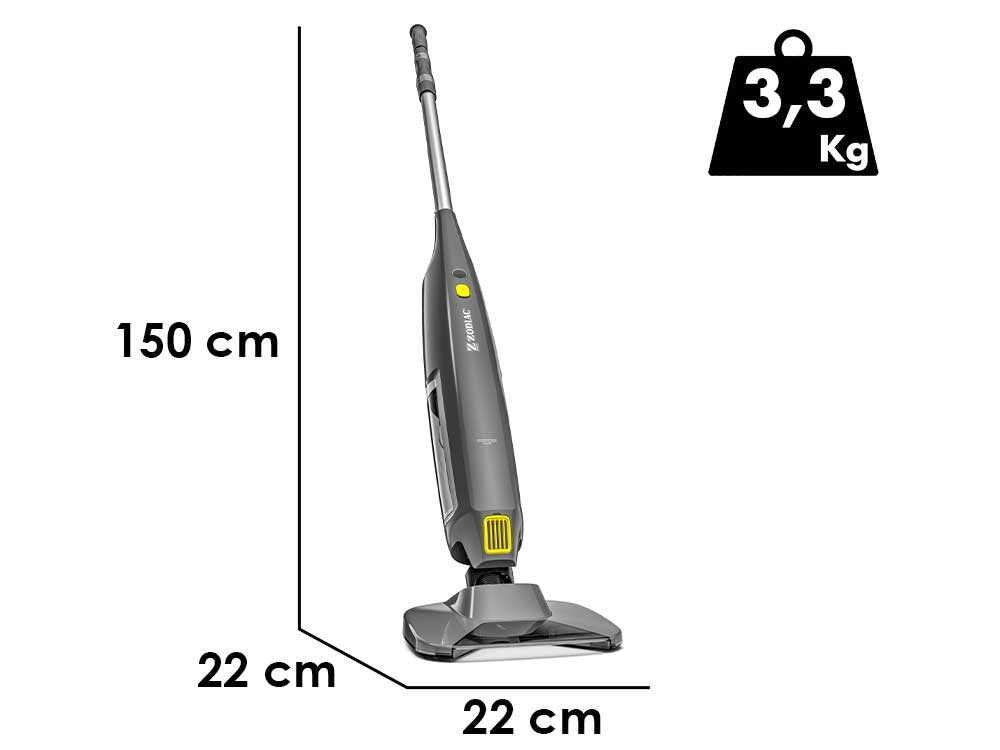 Zodiac MHV 20 – Aspirador a batería para piscina – Mango telescópico