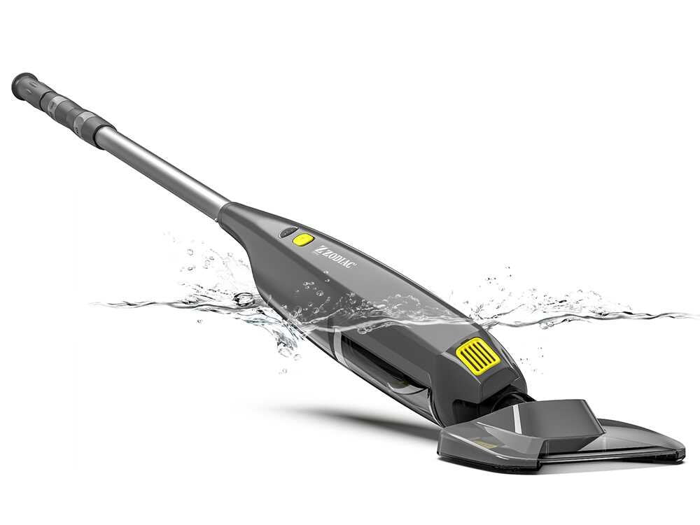 Zodiac MHV 20 – Aspirador a batería para piscina – Mango telescópico