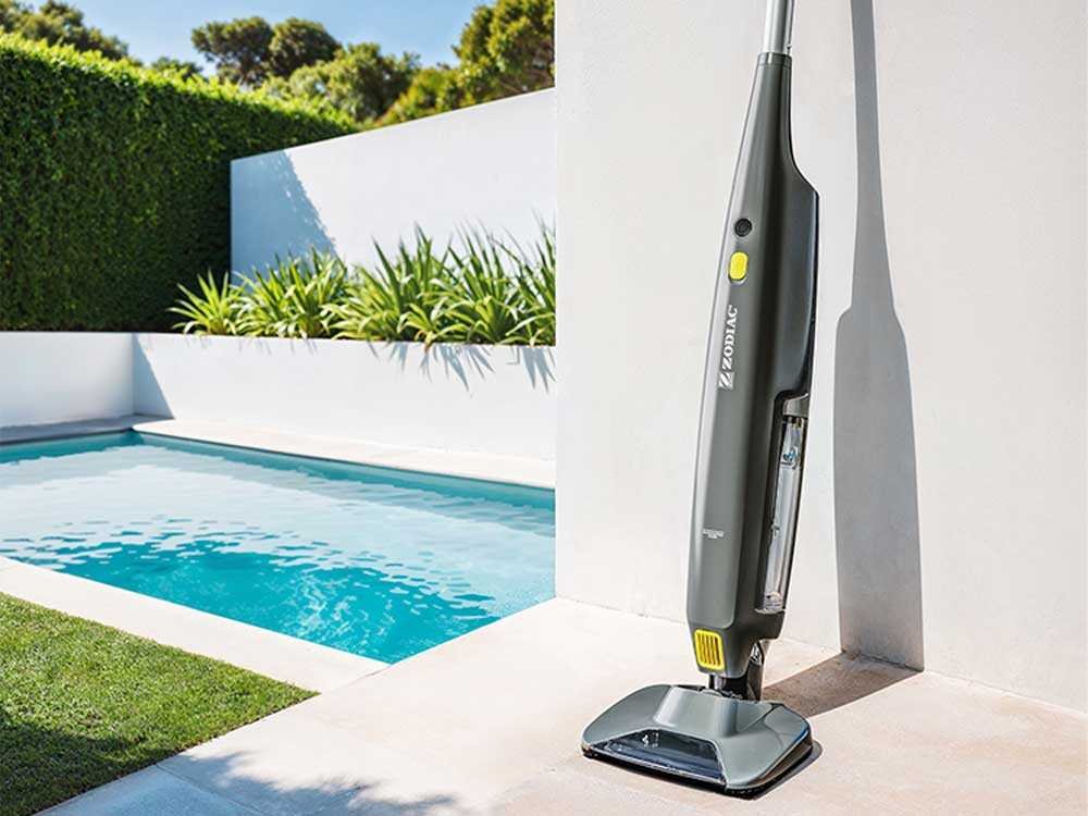Zodiac MHV 20 – Aspirador a batería para piscina – Mango telescópico